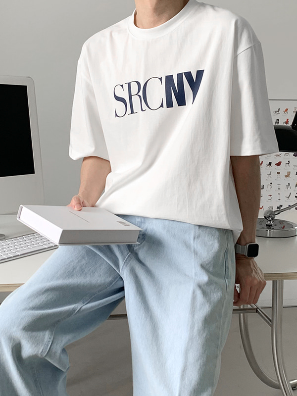 SRCNY 반팔 티셔츠 (4color)