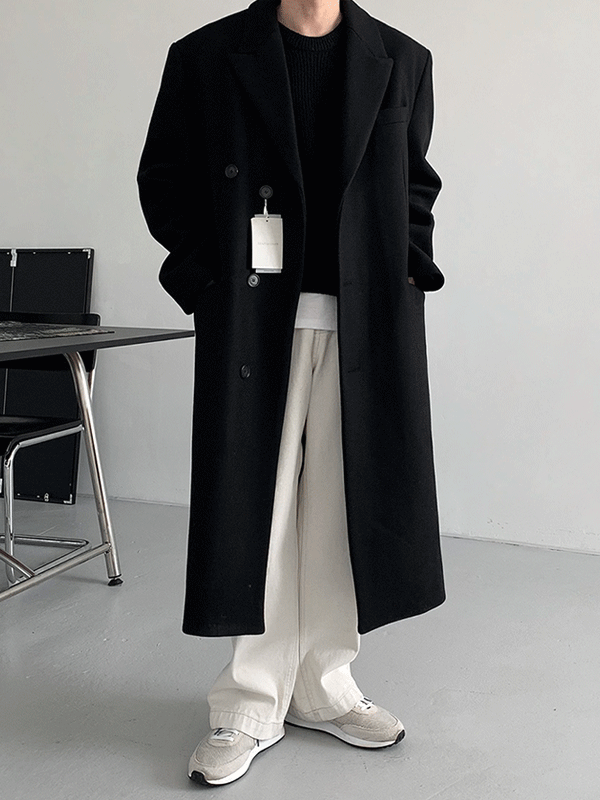 프리미어 울 싱글 코트 (3color)