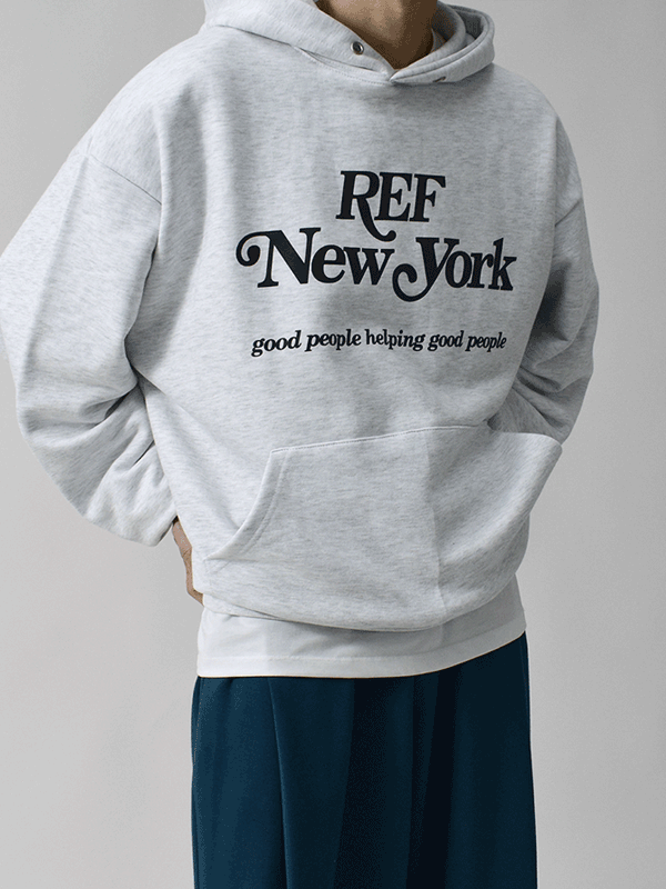 REF 뉴욕 후드티 (3color)